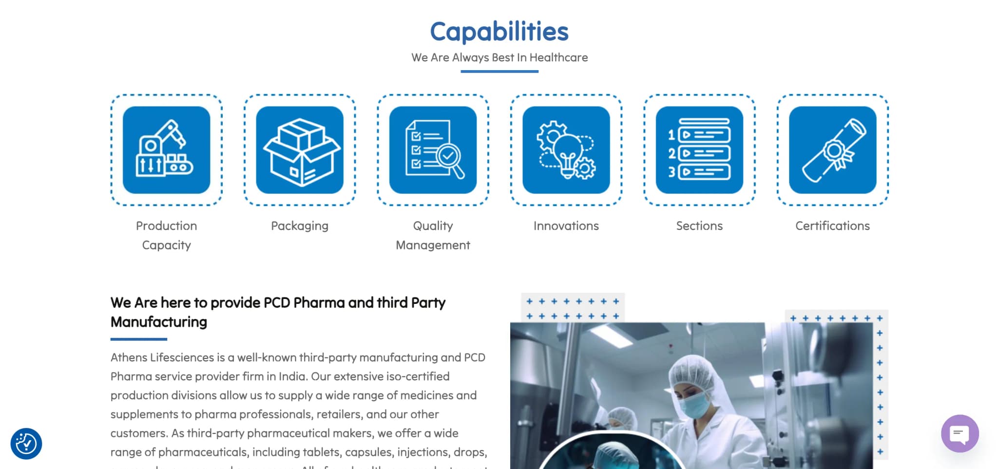 Athense Pharma digital creative