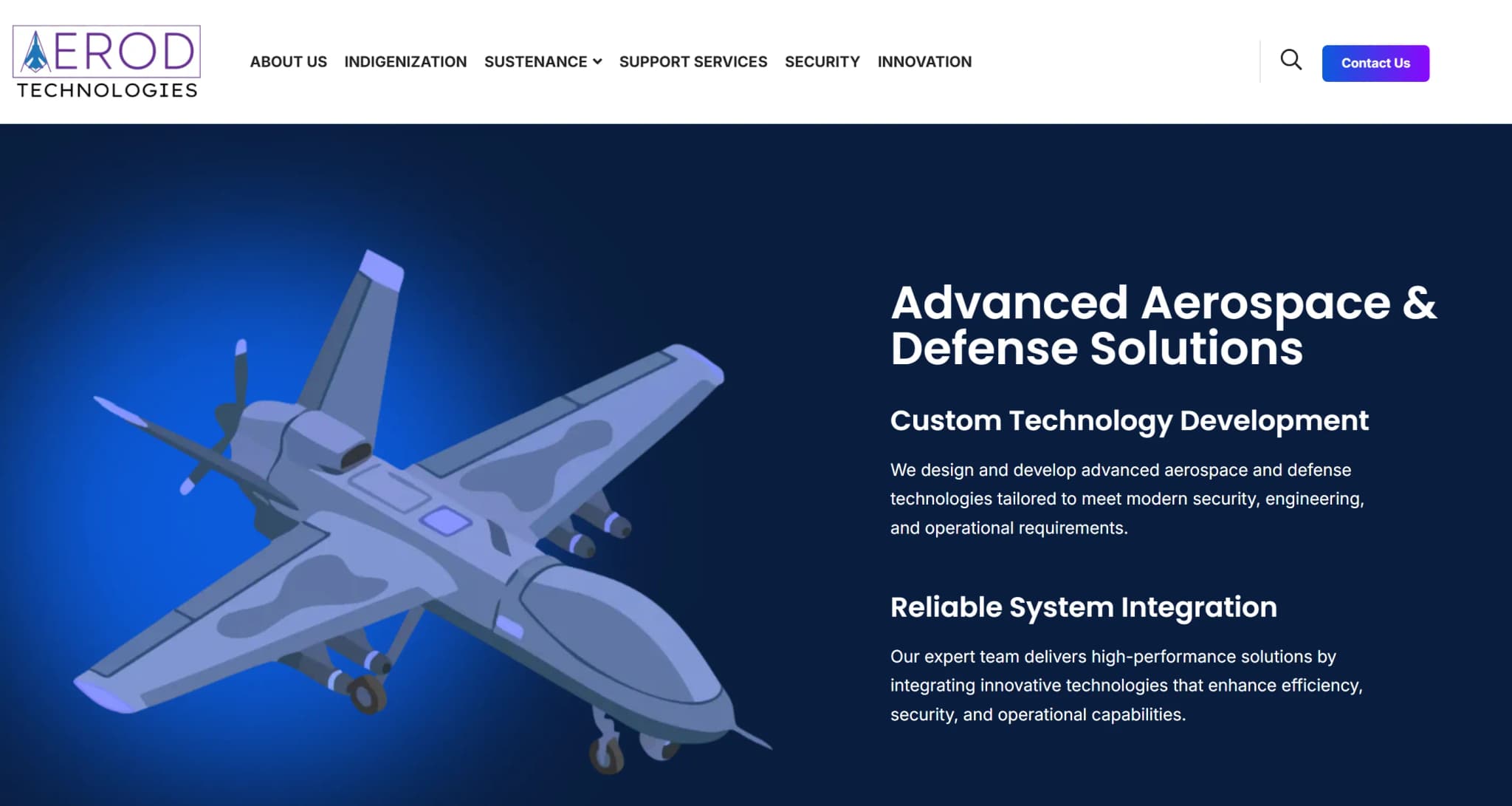 AeroD Technology digital creative